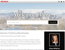 Tablet Screenshot of dianewildrick.com